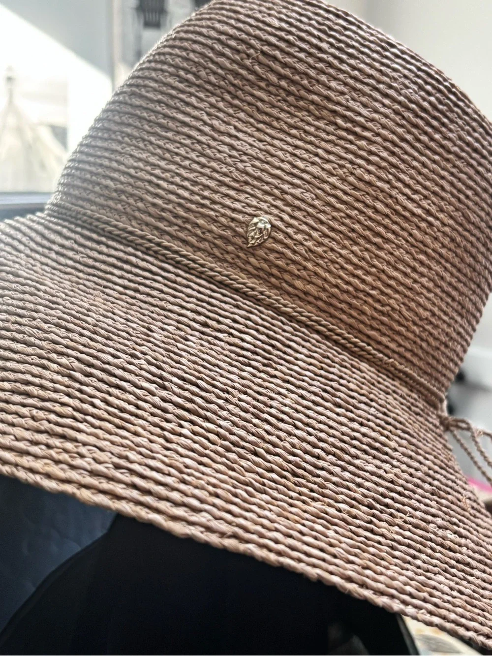 Delphina by Helen Kaminski Hand Rolled Raffia String sun upf 50 plus hat